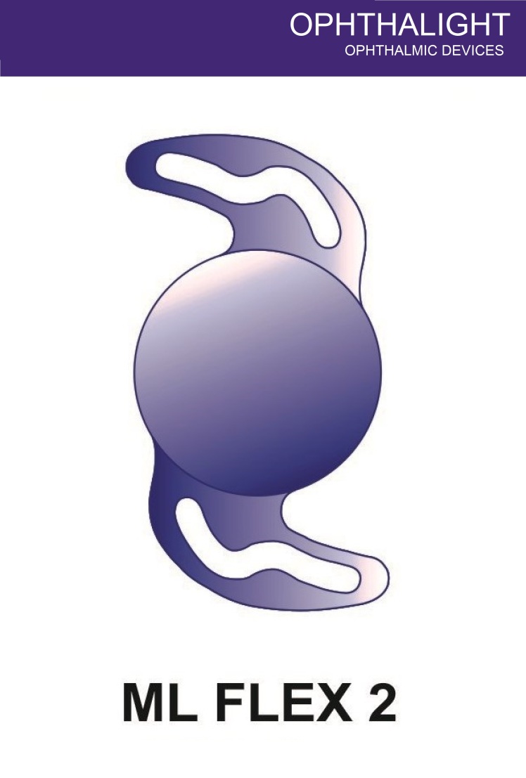 لنز داخل چشمی هیدروفیل افتالایت/ OPHTHALIGHT Hydrophilic IOL ML FLEX 2AS شرکت مهرداور گلبندی mehrdavar golbandi